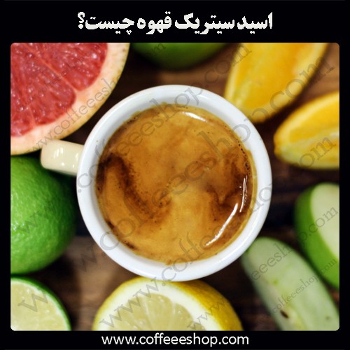 اسیدهای موجود در قهوه | اسید سیتریک قهوه