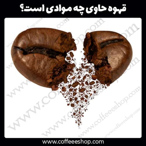 خواص و مضرات قهوه - قهوه حاوی چه موادی است؟