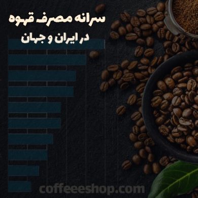 سرانه مصرف قهوه در ایران و جهان | آمار مصرف قهوه دنیا چقدر است؟