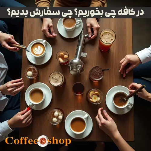 در کافه چی بخوریم؟ چی سفارش بدیم؟