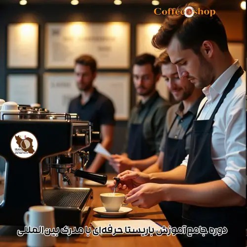 دوره جامع آموزش باریستا حرفهای با مدرک بینالمللی