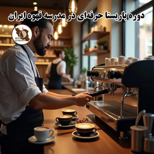 دوره باریستا حرفه‌ای | آموزش جامع قهوه در مدرسه قهوه ایران