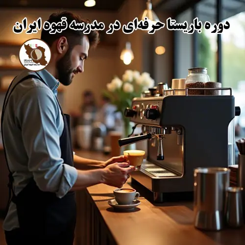 دوره باریستا حرفه‌ای | آموزش جامع قهوه در مدرسه قهوه ایران